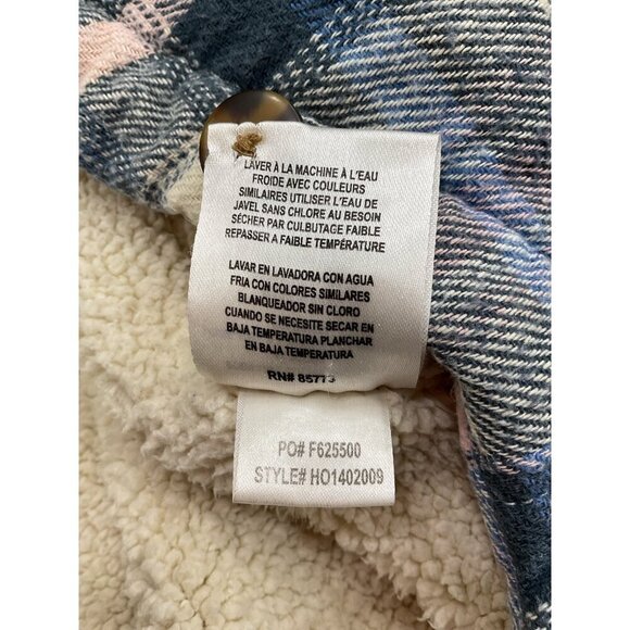 O’Neill Sherpa Lined Flannel Shirt Jacket Size S - Picture 10 of 10